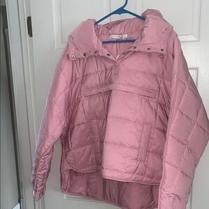 Altar’d State Pink Quilted Puffy Women's Jacket